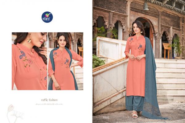 Vitara Hilltop Exclusive Rayon Designer Wear Ready Made Collection